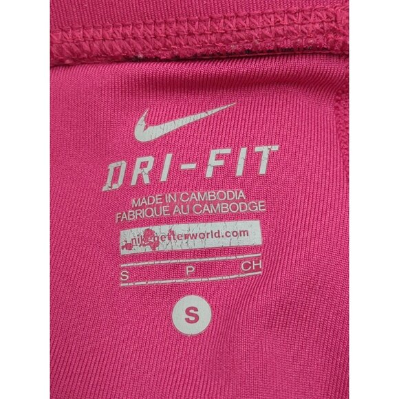 Nike Tempo Shorts Womens Small Pink Dri Fit Athletic Fitted Workout Running Gym - Picture 4 of 7